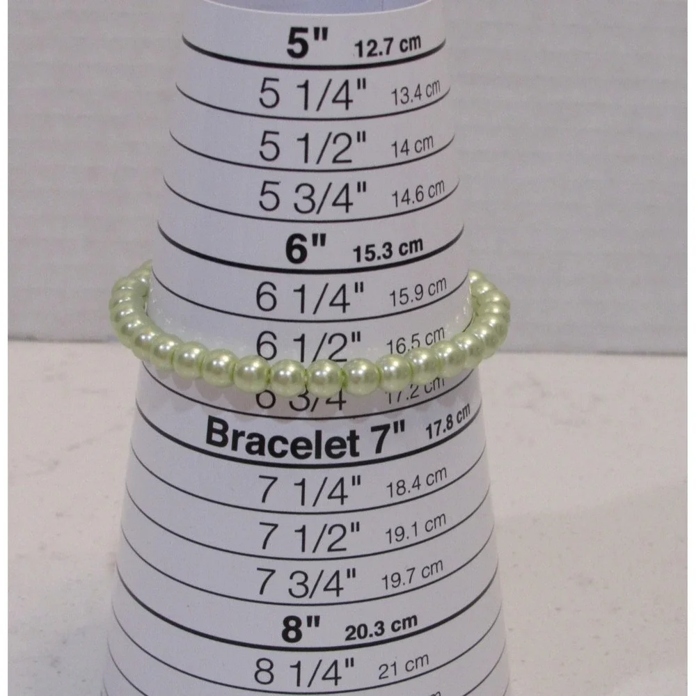 2 Beaded Stretch Bracelet Retro Quiet Luxury Twins Dressy Wedding Coquette‎